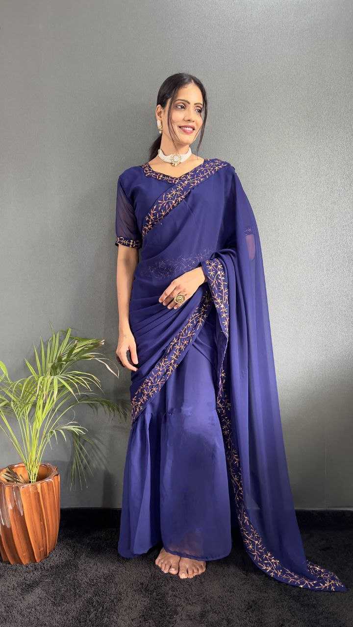 YNF GEORGETTE KESH188 9203 GOWNS SAREES WHOLESALE FANCY SAREE GOWNS GEORGETTE SIMPLE GOWNS MANUFACTURER