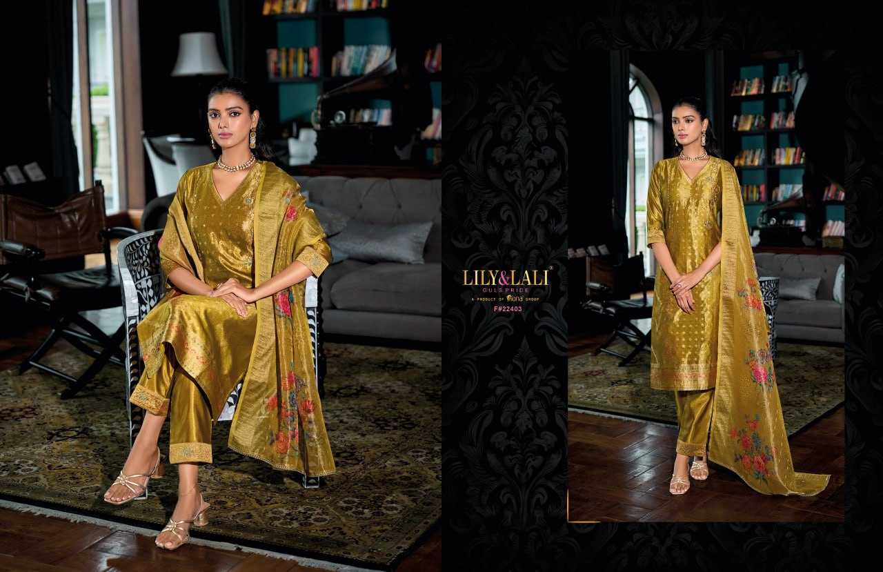 YNF BANARASI JACQUARD LILY & LALI KESH236 FARIDAN CLOTHING BRANDS WHOLESALE SUIT MANUFACTURER