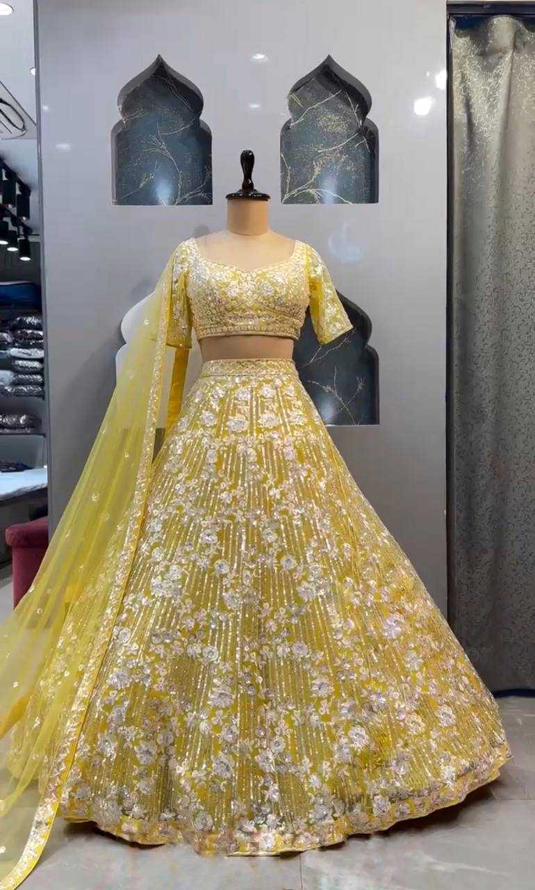 YELLOW LEHENGA