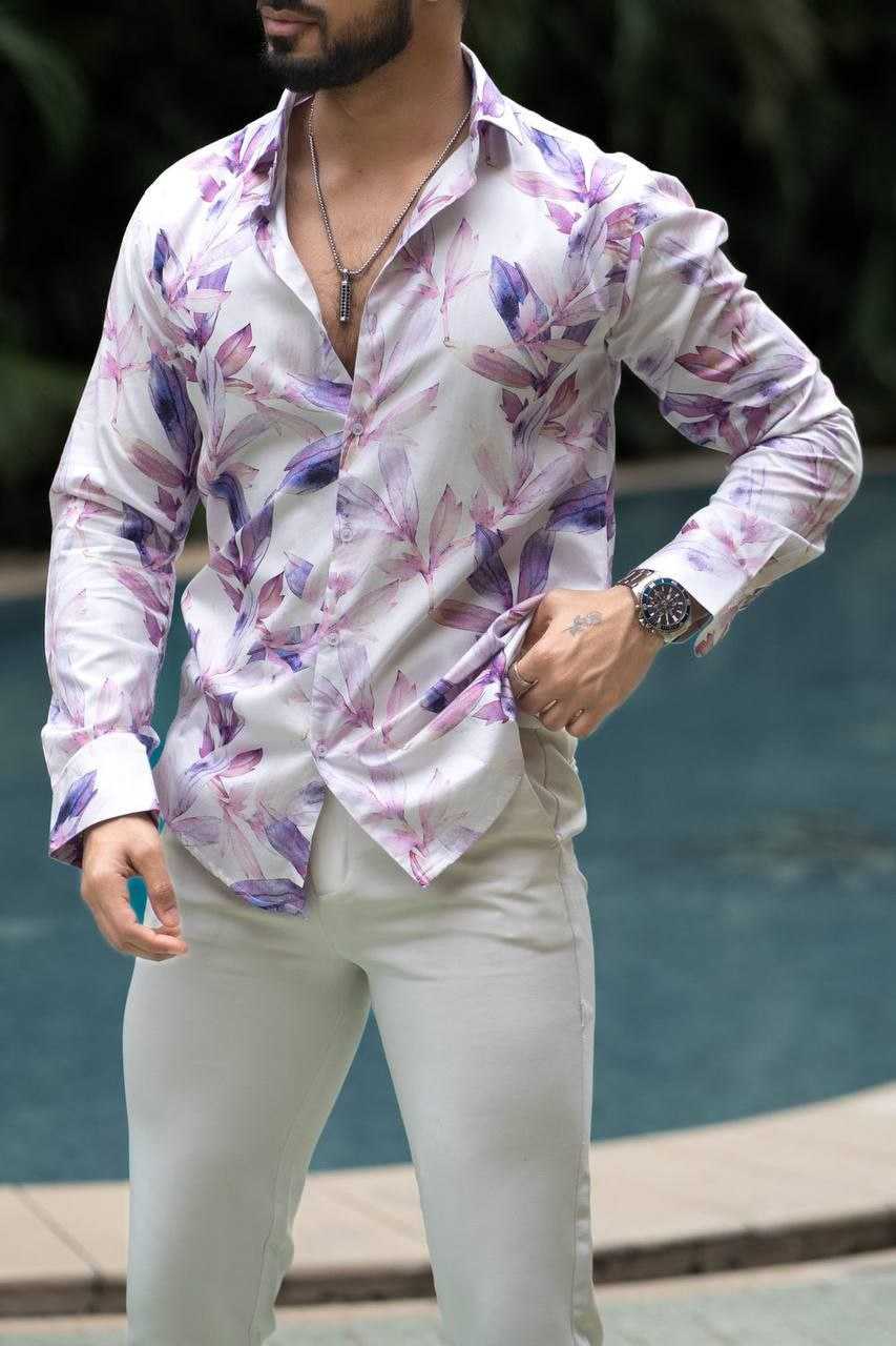 YNF CCTTON KESH278 SPS04 WHOLESALE MEN FULL SLEEVES PRINTED MENS SHIRTS MANUFACTURER