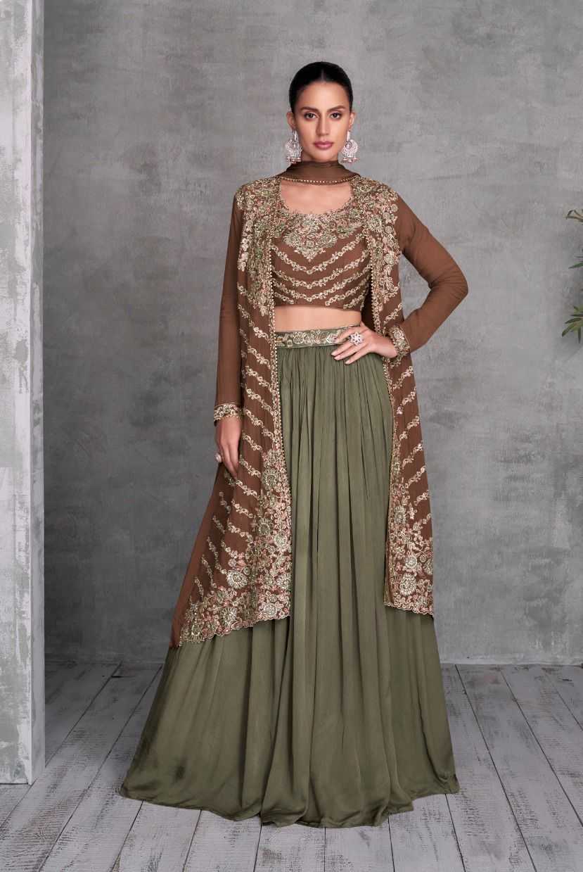 YNF CHINON GULKAYRA RIN195 KHUSi CLOTHING BRANDS WHOLESALE LEHENGAS MANUFACTURER