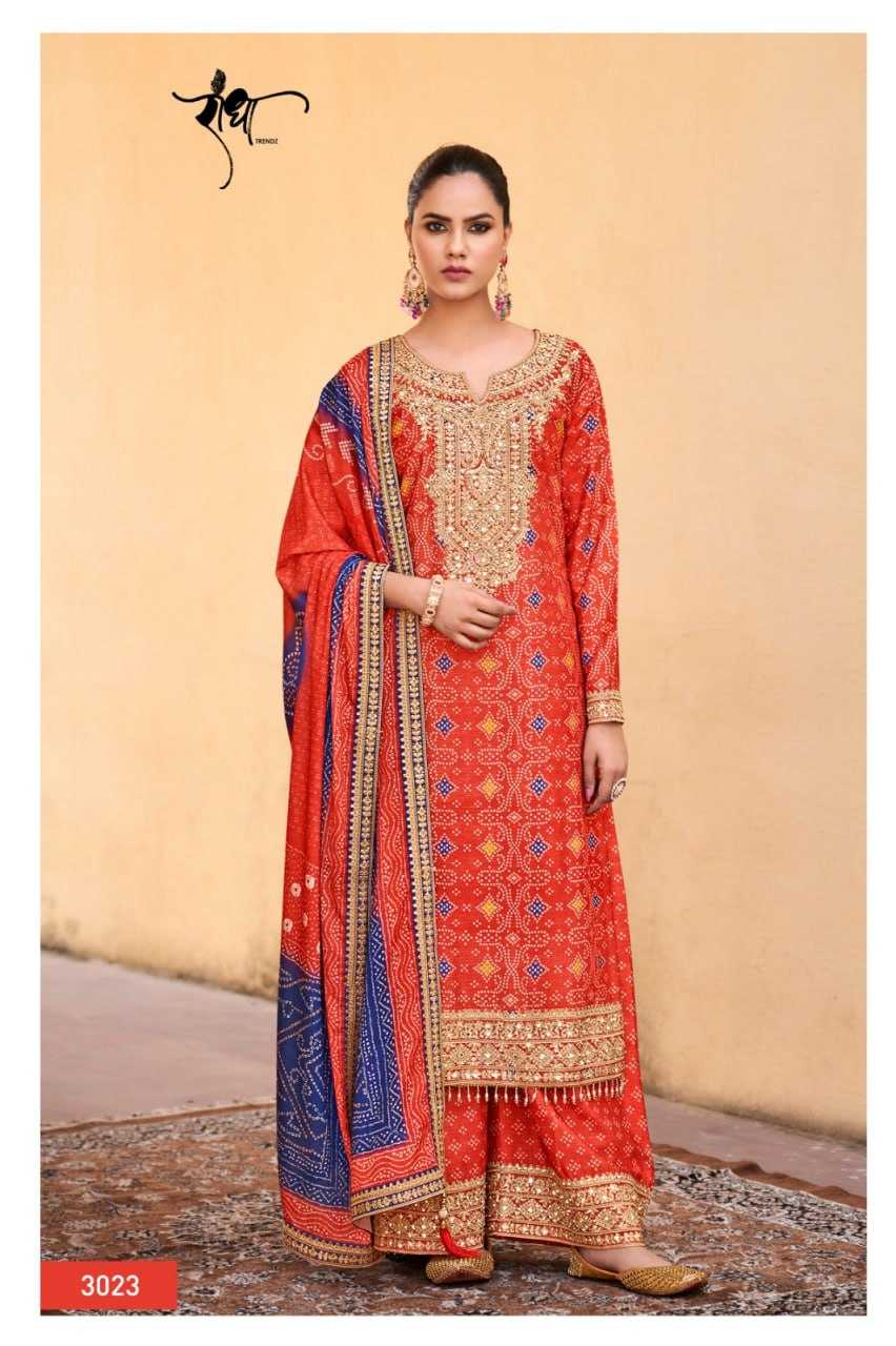 YNF CHINON RADHA TRENDZ KESH233 SHRINGAR CLOTHING BRANDS WHOLESALE SUITS MANUFACTURER