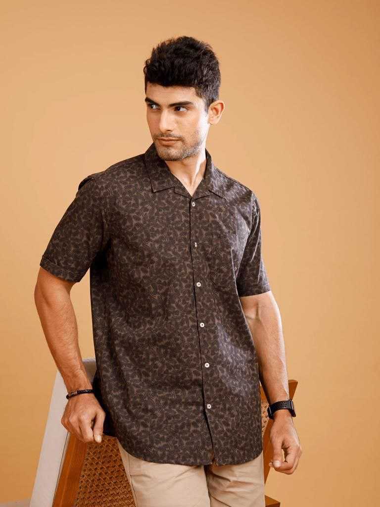 YNF COTTON KESH278 SPS10 Shirt WHOLESALE MEN SHIRT HALF SLEEVE PRINTED MENS WEAR MANUFACTURER