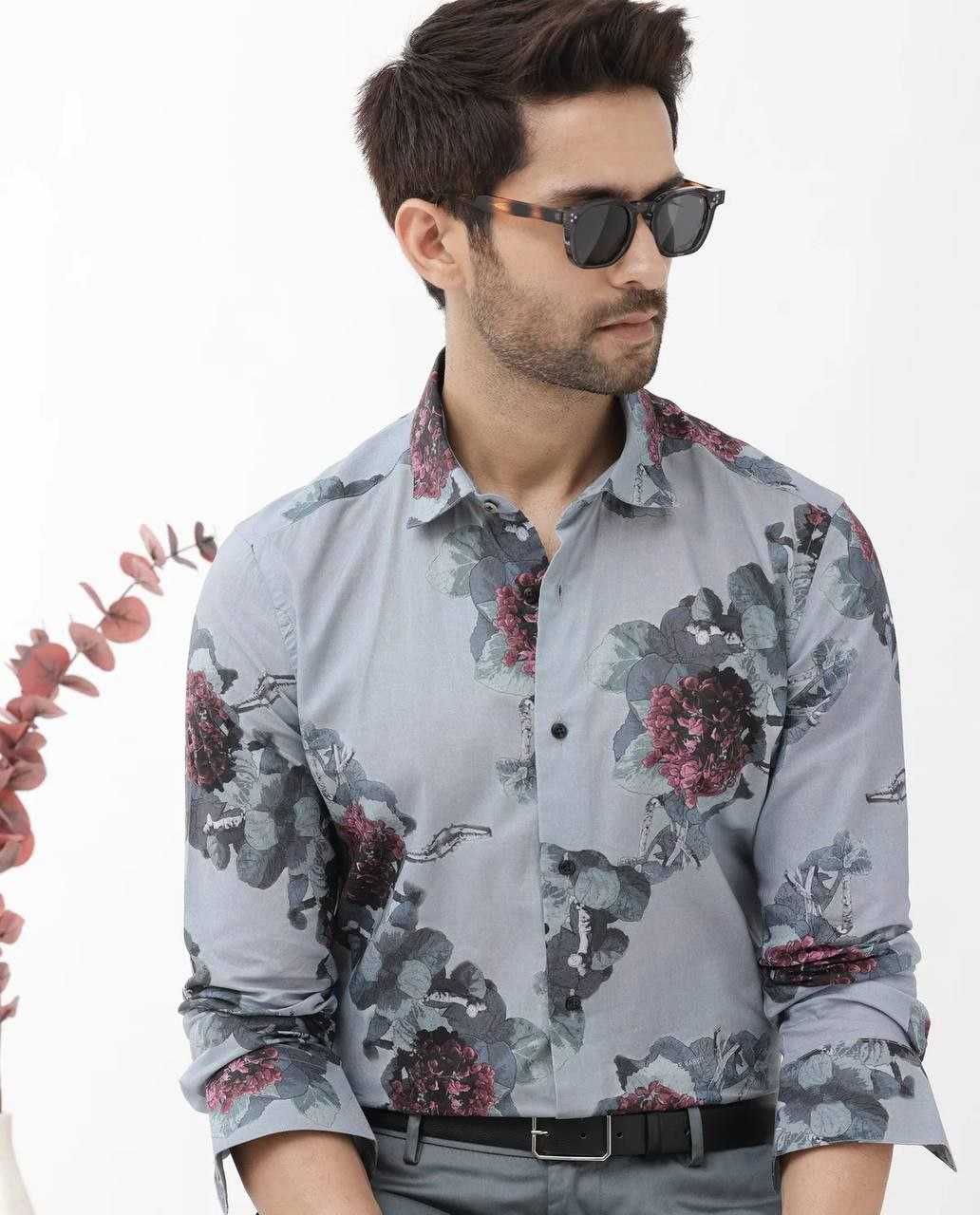 YNF COTTON KESH278 SPS51 KFB Shirt WHOLESALE HALF SLEEVE PRINTED DESIGNER MENS WEAR MANUFACTURER