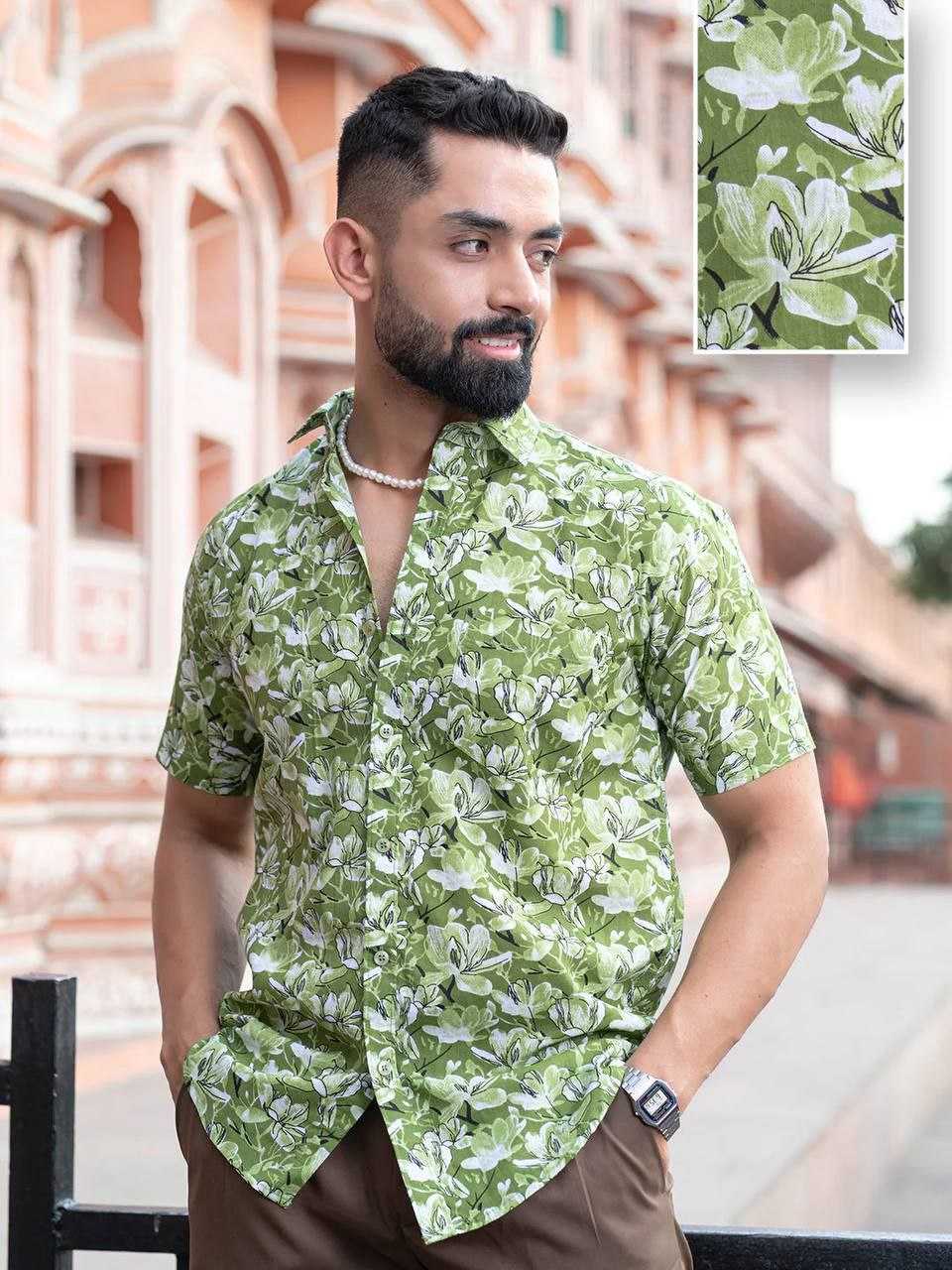 YNF COTTONKESH278 SPS42 KFB Shirt WHOLESALE HALF SLEEVE SPRINTED DESIGNER MENS WEAR MANUFACTURER