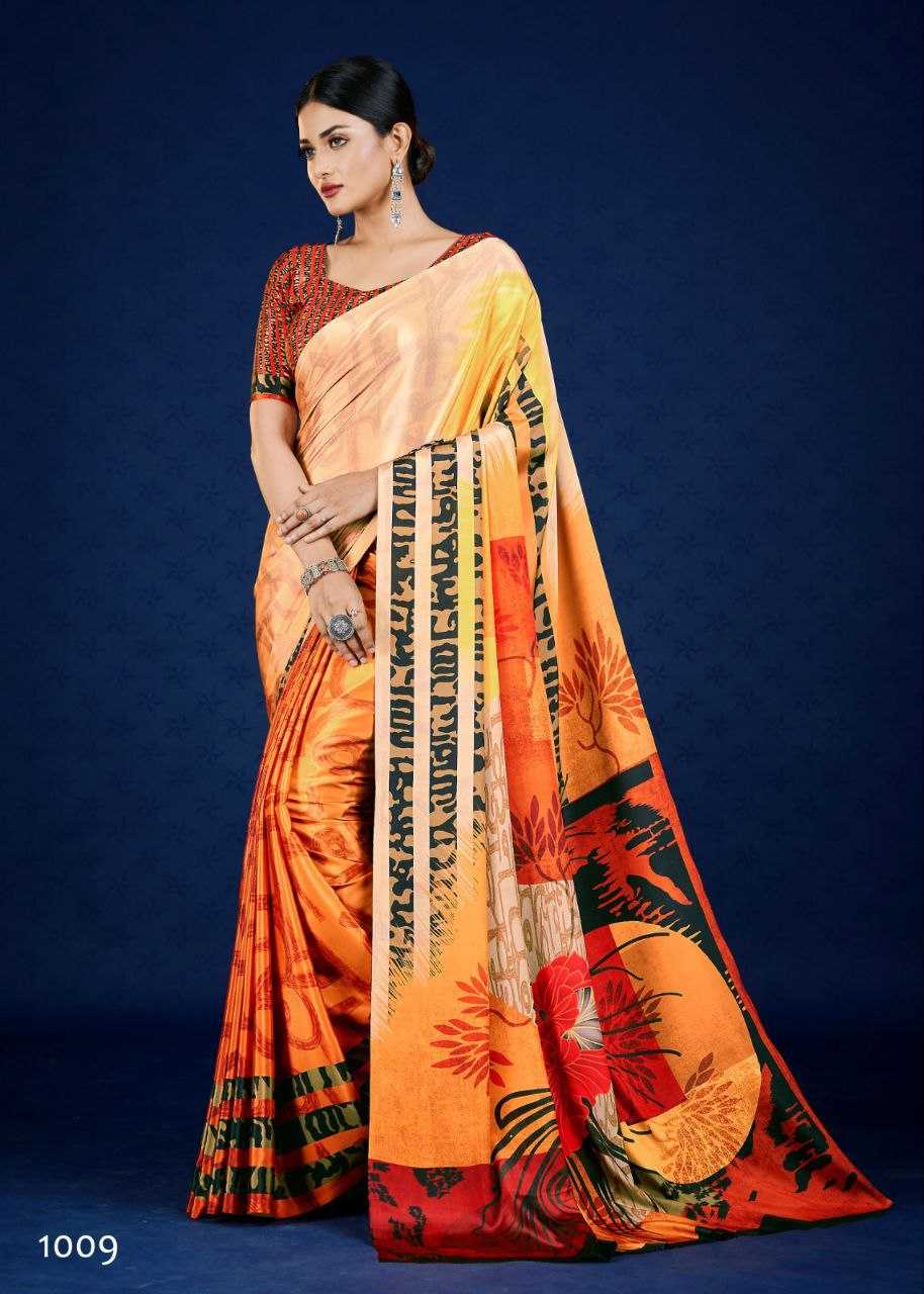 YNF CREPE JIVORA RIN195 Roma CLOTHING BRANDS WHOLESALE SAREES MANUFACTURER