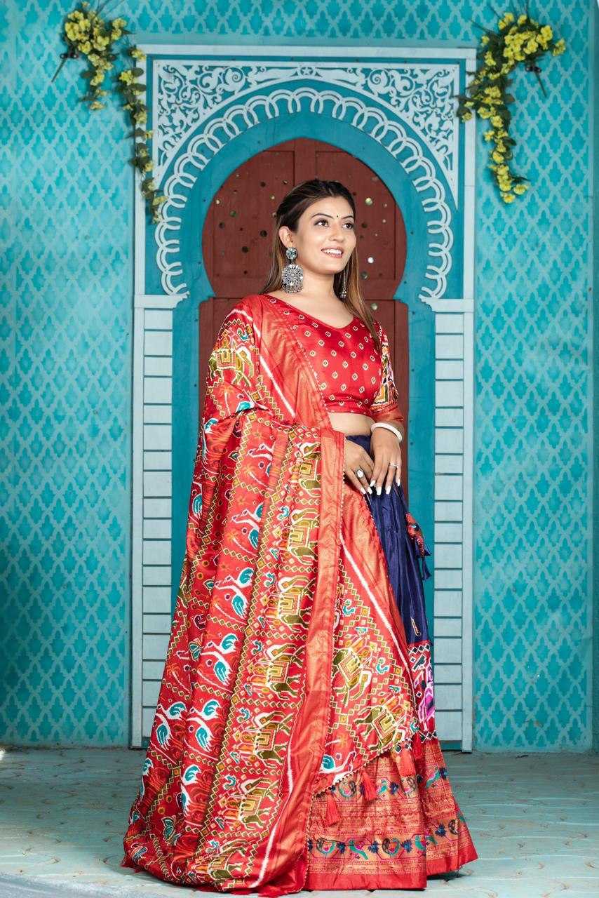 YNF DOLA SILK RIN119 7070 LEHENGAS WHOLESALE SILK WEDDING PRINTED LEHENGAS WITH BLOUSE AND DUPATTA MANUFACTURER