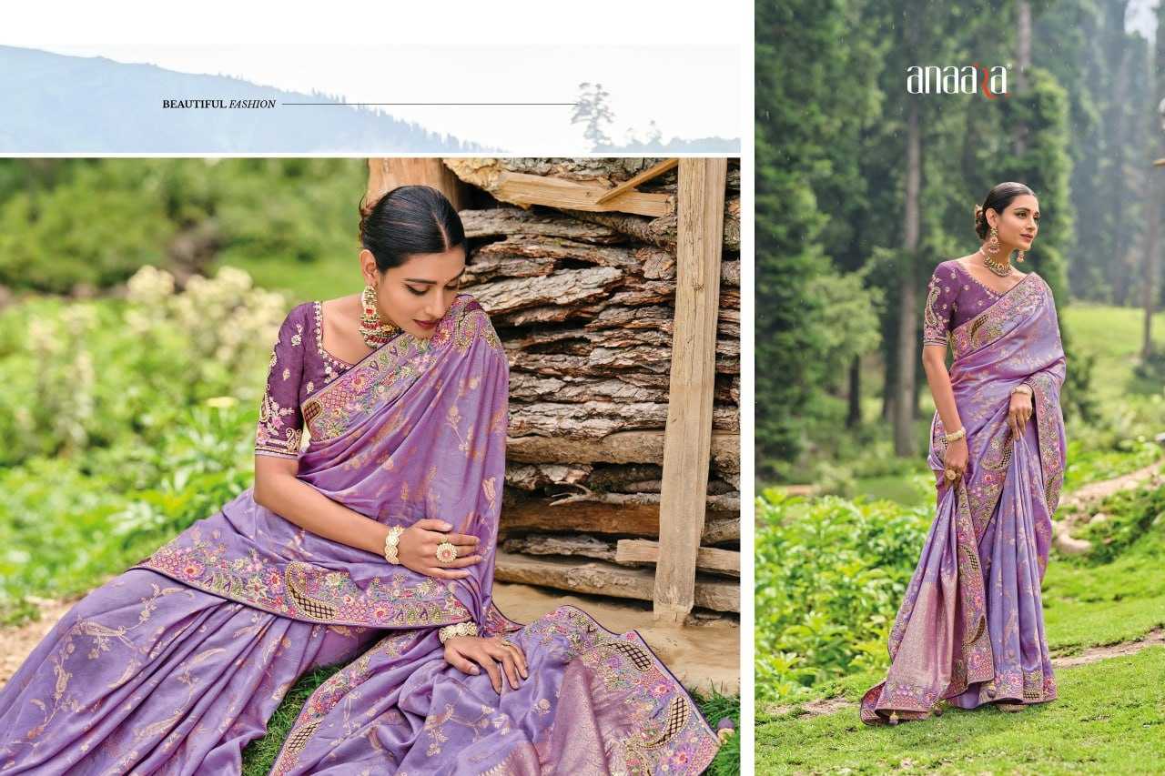 YNF DOLA SILK TATHASTU KESH113 Anaara 6608 CLOTHING BRANDS WHOLESALE SAREES MANUFACTURER 