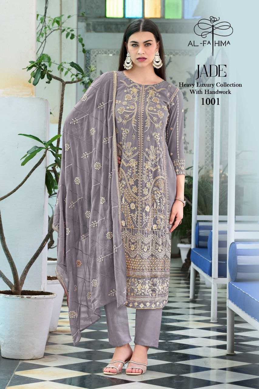 YNF FAUX GEOREGTTE AL-FATHIMA KESH246 JADE CLOTHING BRANDS WHOLESALE SUIT MANUFACTURER