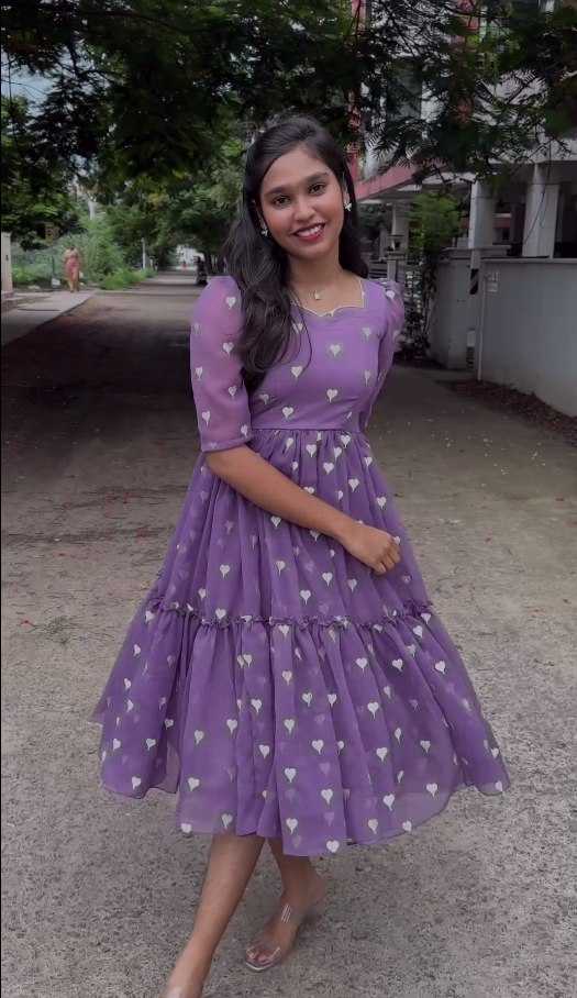 PURPLE KURTIS