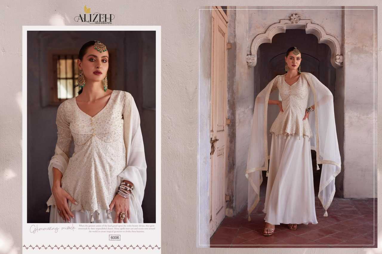 YNF GEORGETTE ALIZEH OFFICIAL KESH233 GULBAHAR - 5 CLOTHING BRANDS WHOLESALE SUIT MANUFACTURER