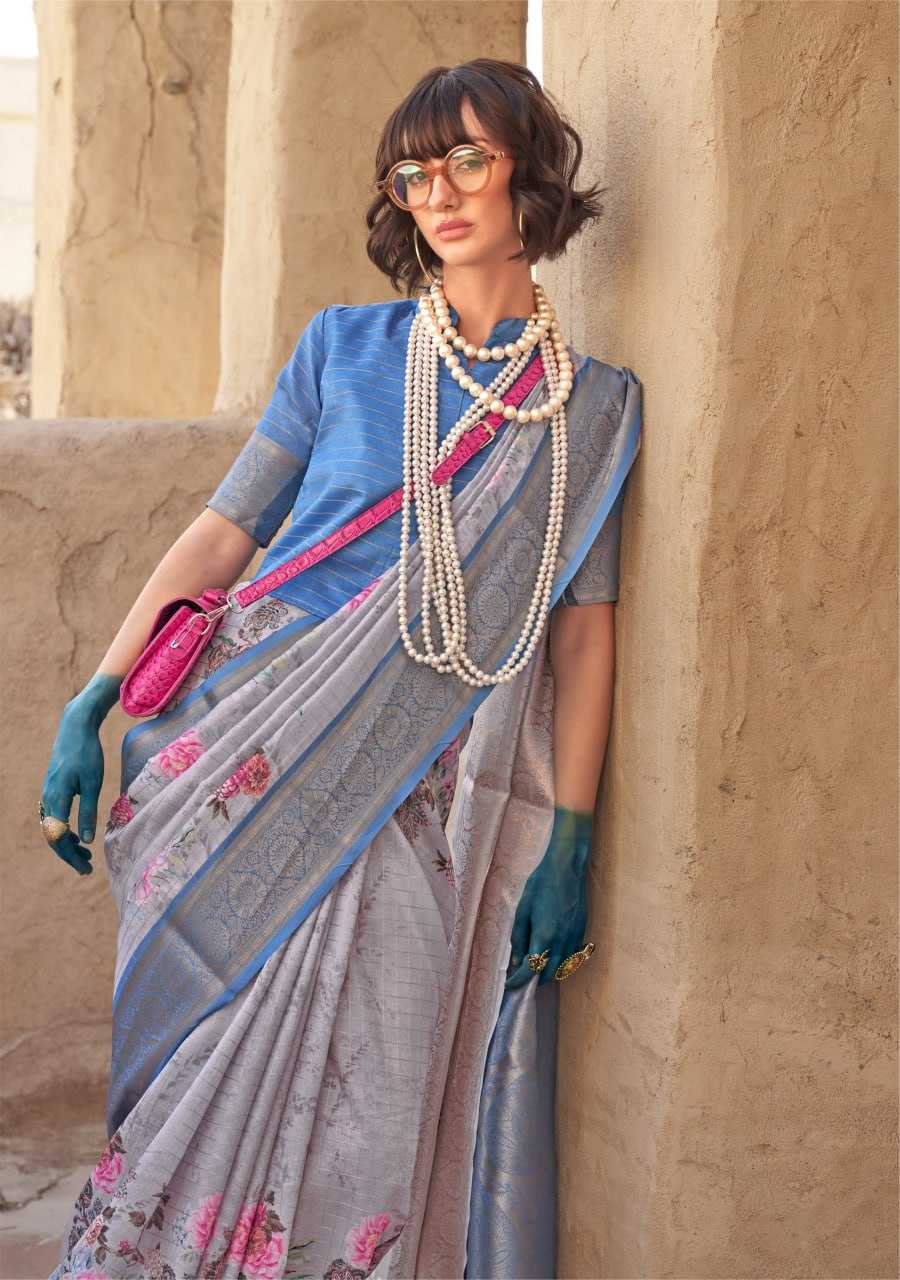 YNF GEORGETTE RAJ TEX KESH235 K.U.R.O CLOTHING BRANDS WHOLESALE SAREE MANUFACTURER