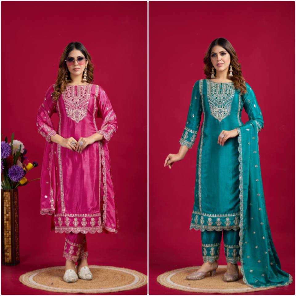 YNF KESH128 5001 SUITS & DRESSES WHOLESALE EMBROIDERY PARTY WEAR LADIES ZARI SUITS MANUFACTURER