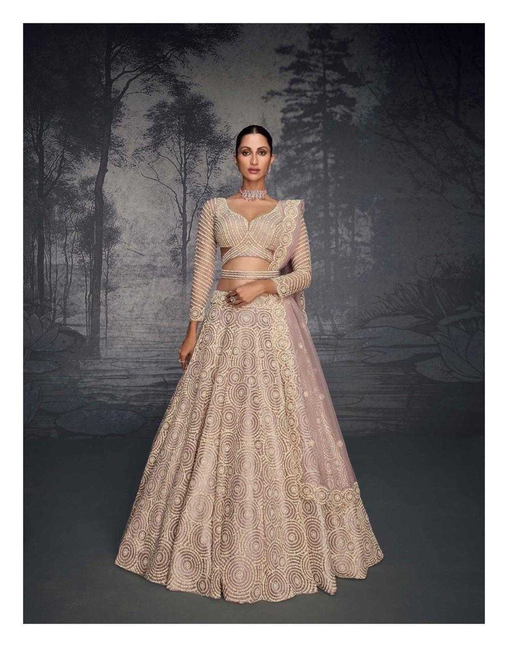 YNF NET SAYURI KESH233 PRESENT 5591 CLOTHING BRANDS WHOLESALE LEHENGA MANUFACTURER