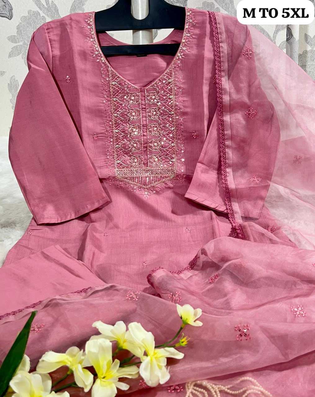 YNF ORGANZA KESH256 RNF19 SUITS & DRESSES WHOLESALE LINE WEDDING LADIES SUITS MANUFACTURE