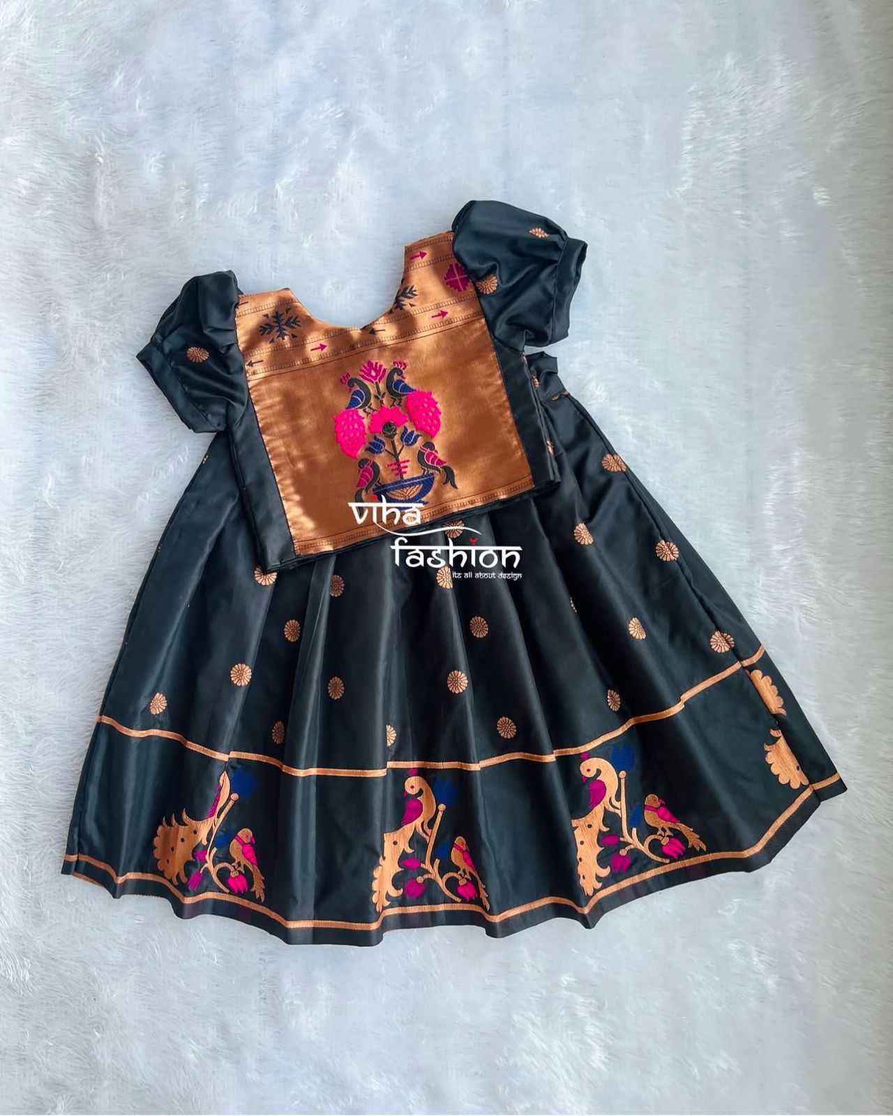 YNF PAITHANI RIN192 8066 KIDS WEAR WHOLESALE GIRL LEHENGA CHOLI WEAR  MANUFACTURE