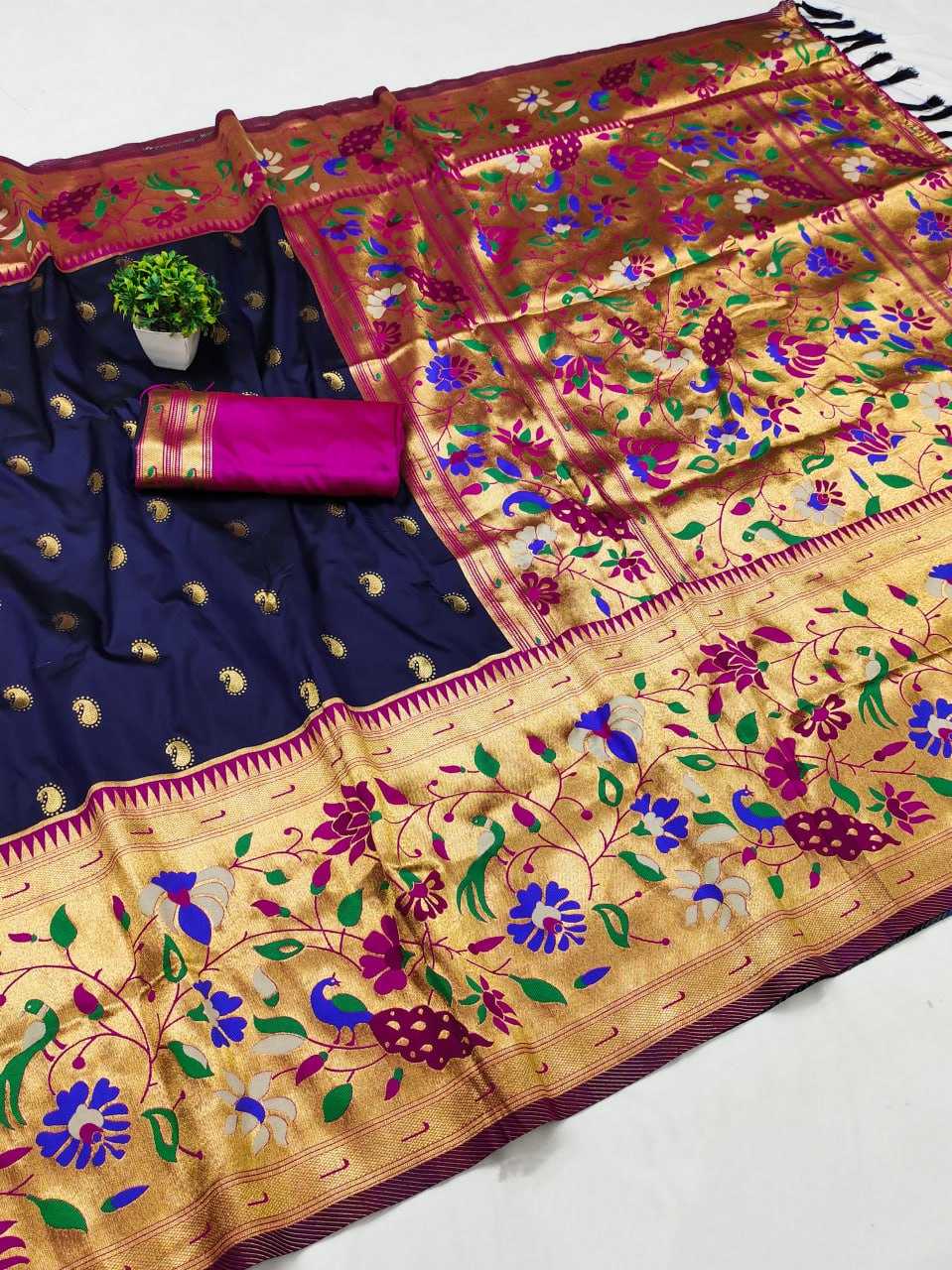 YNF PAITHANI SILK KESH167 ROCK STAR SILK SAREES WHOLESALE PAITHANI SILK TRADITIONAL SILK ZARI BORDER SILK KANJIVARAM SILK SAREES MANUFACTURER