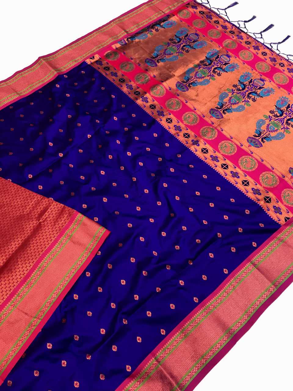 YNF PAITHANI SILK KESH182 Rumion SILK SAREES WHOLESALE PAITHANI SILK TRADITIONAL SILK ZARI BORDER SILK KANJIVARAM SILK SAREES MANUFACTURER