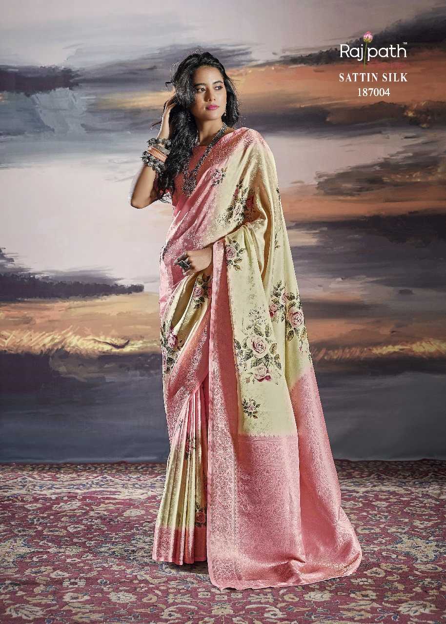 YNF SATIN RAJPATH KESH235 Pratishtha Silk CLOTHING BRANDS WHOLESALE SAREE MANUFACTURER