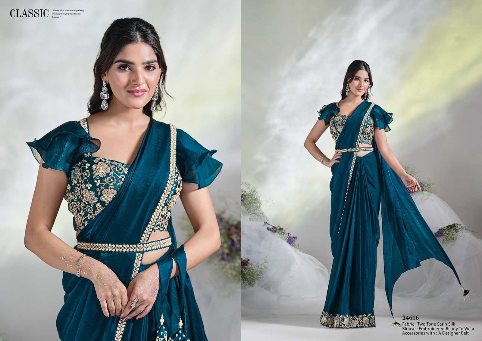 YNF SATIN SILK MAHOTSAV KESH236 MOHMANTHAN 24616 CLOTHING BRANDS WHOLESALE SAREES MANUFACTURER