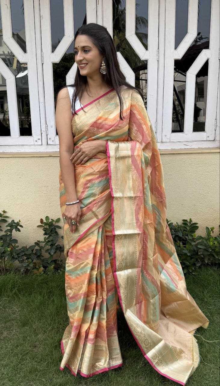 YNF SILK KESH117 RWC50 SAREES WHOLESALE SILK ZARI BORDER LEHERIYA WEDDING OUTFITS FESTIVE SAREES MANUFACTURER