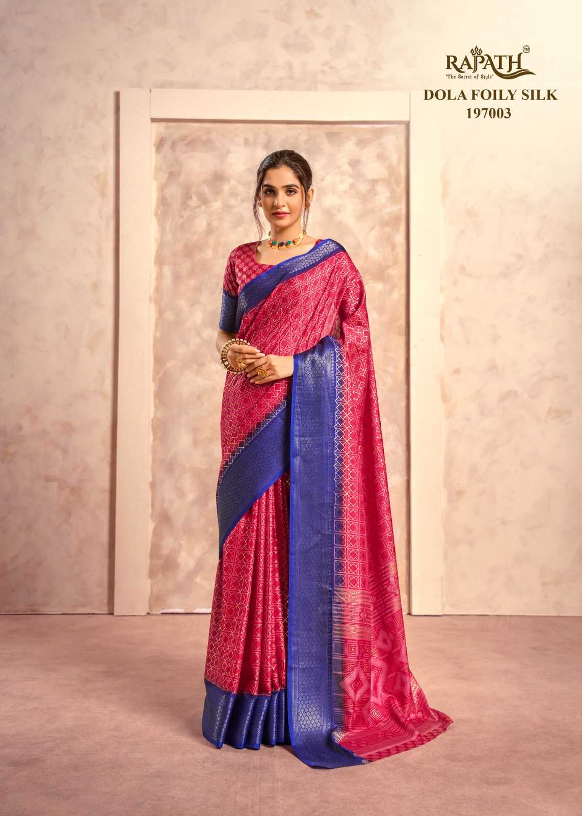 YNF SOFT DOLA RAJPTH RIN195 Cello Silk CLOTHING BRANDS WHOLESALE SAREES MANUFACTURER