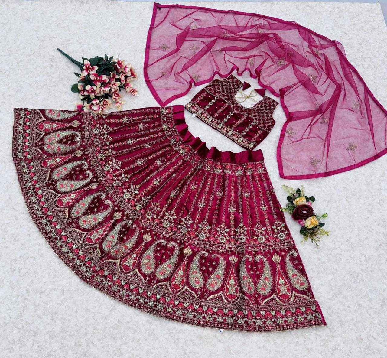 YNF SOFT DOLA RIN192 8048 KIDS WEAR WHOLESALE KIDS LEHENGA OUTFITS KIDS LEHENGA CHOLI KIDS FESTIVE WEAR KIDS WEDDING OUTFITS MANUFACTURER