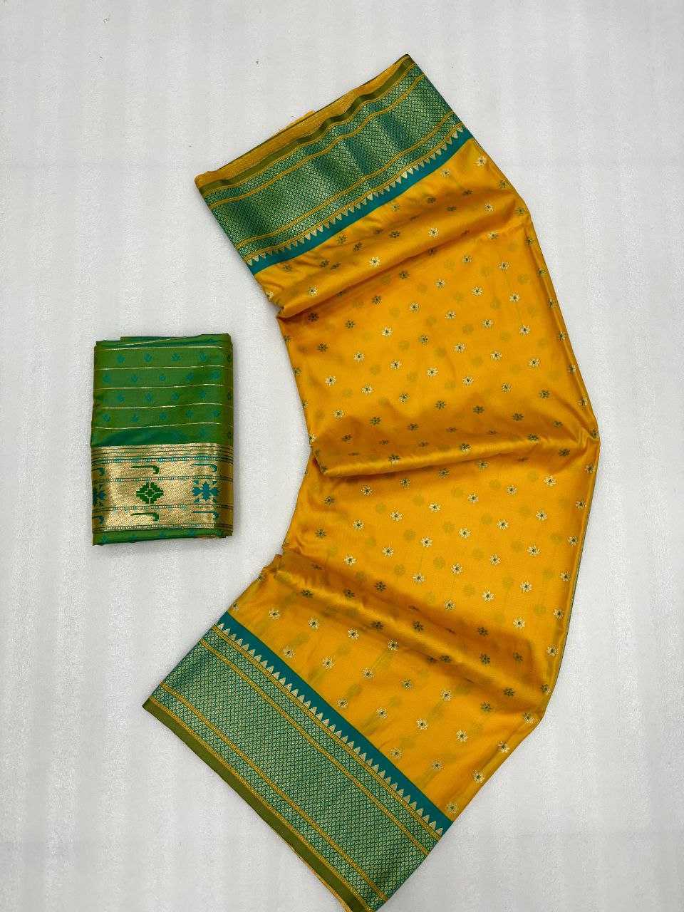 YNF SOFT SILK KESH213 RIN06 SAREES WHOLESALE LADIES SILK ZARI BORDER YELLOW SAREES MANUFACTURER