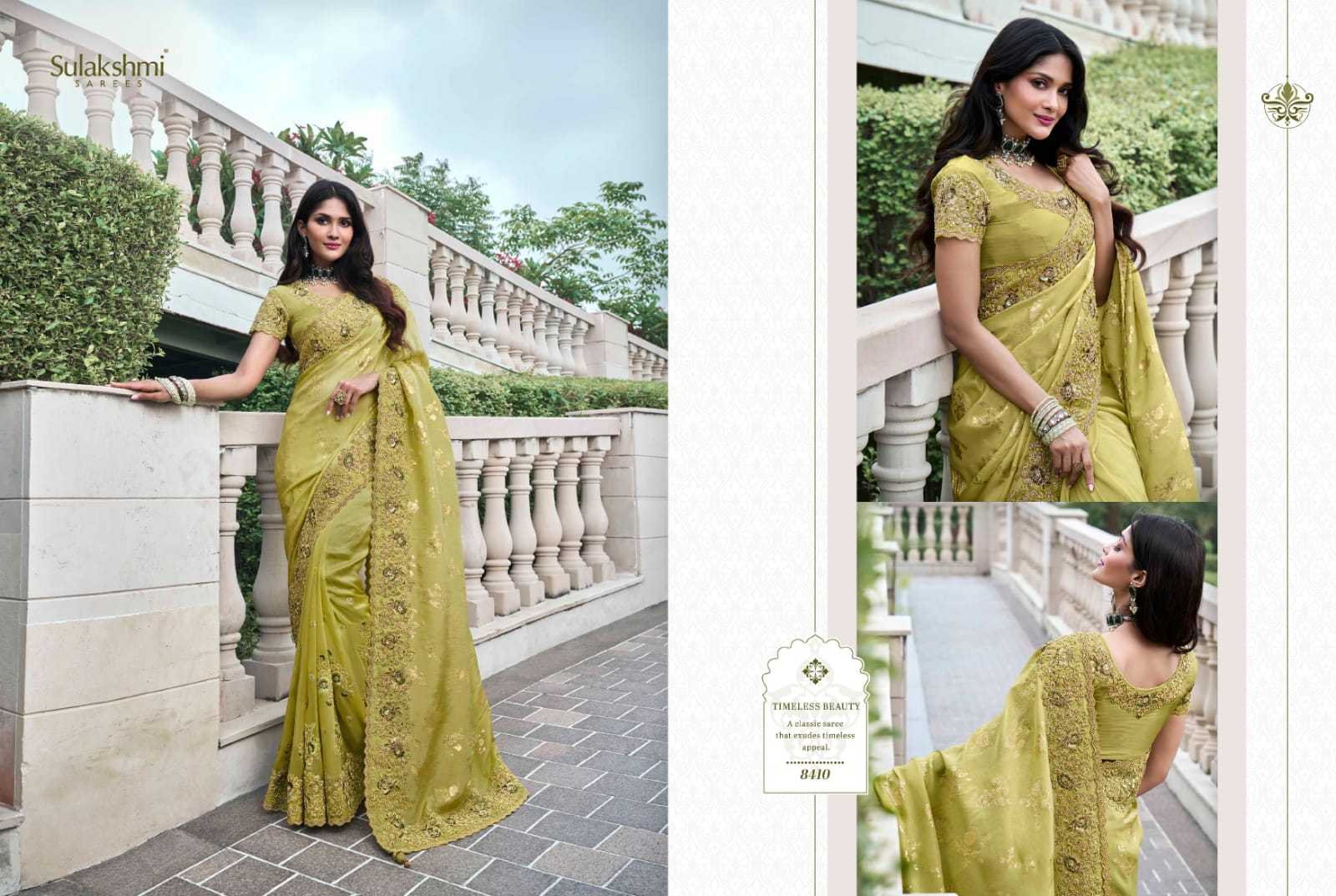 YNF TISSUE SILK SULAKHMI RIN195 The Wedding Saga 8410 CLOTHING BRANDS WHOLESALE SAREES MANUFACTURER