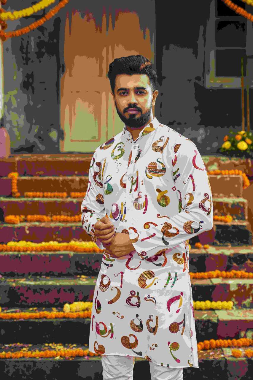 Ynf Art Silk KESH417 2133 Mens Wear Wholesale Men Kurta Pajama Men Short Kurta Manufacturer