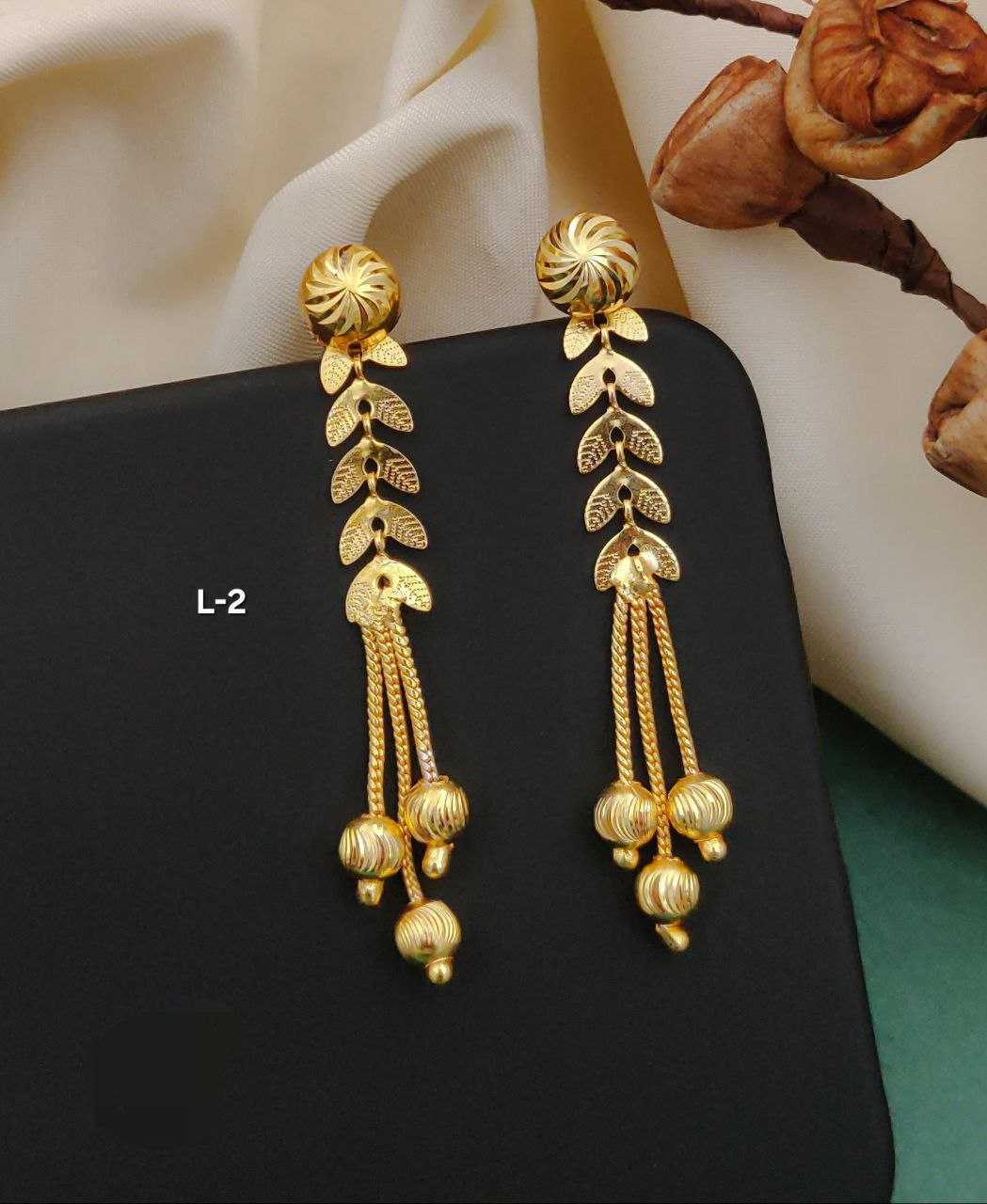 YNF BRASS KESH193 ROR145-8 WOMENS JEWELLREY WHOLESALE KUNDAN EARRINGS MANUFACTURER