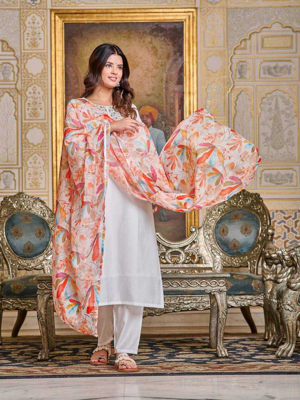 YNF CHANDERI SOFT KESH396 101 SUIT WHOLESALE CHANDERI EMBROIDERY PRINTED SUIT MANUFACTURER