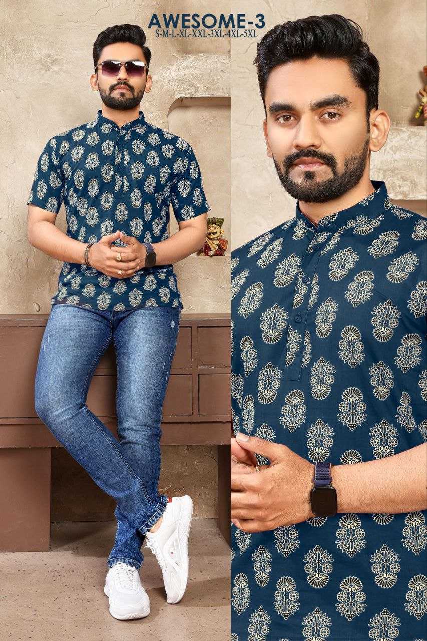 Ynf Cotton KESH246 AWESOME Mens Wear Wholesale Mens Kurtas Men Short Kurta Men Designer Shirt Manufacturer