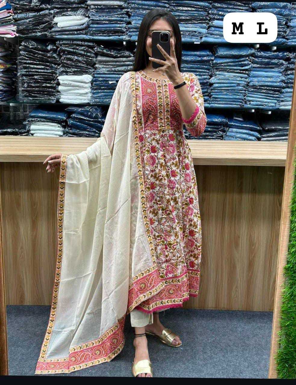 Ynf Cotton KESH258 VDA139 Suits & Dresses Wholesale Printed Suits Ladies Silk Suit Anarkali Suits Manufacturer