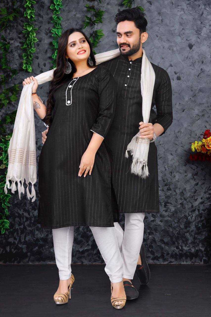 YNF COTTON RIN191 WTX08 COUPLE WEAR WHOLESALE COUPLE MATCHING ETHNIC OUTFITS MANUFACTURER