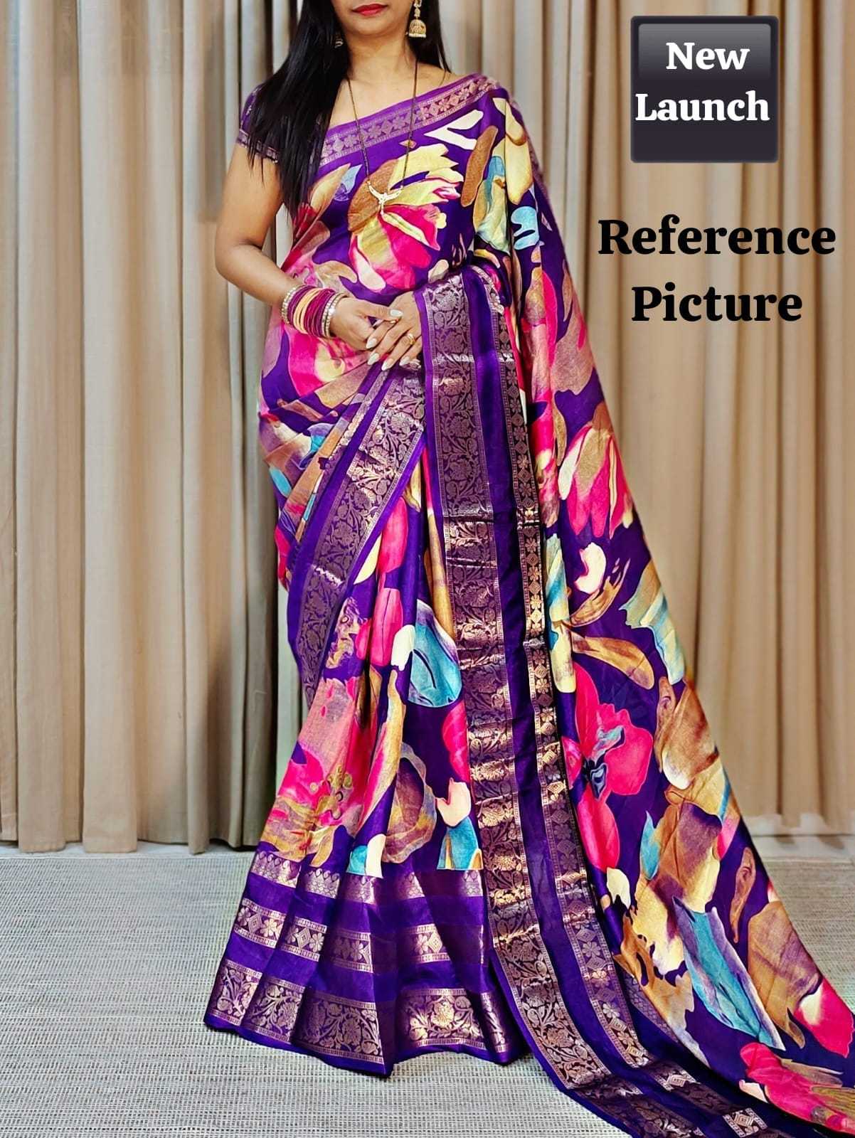 Ynf Crepe Silk KESH370 AHD06 Silk Sarees Wholesale Printed Silk Saree Crepe Silk Saree Designer Silk Sarees Manufacturer