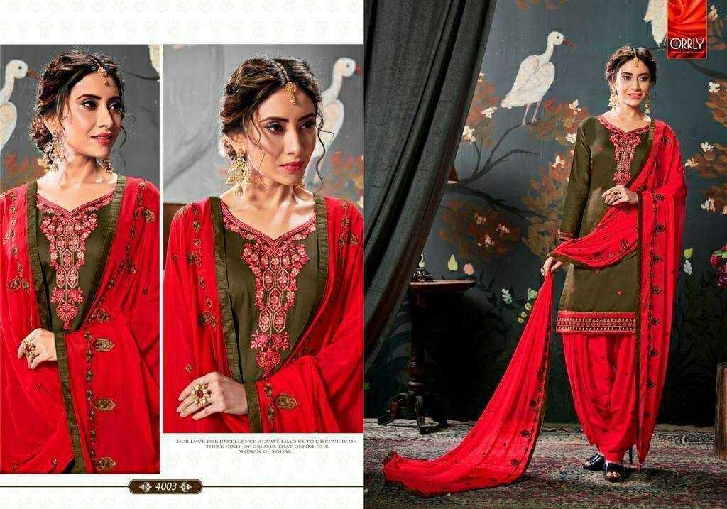 YNF GLAZE SILK COTTON RIN131 ORRLY  PATIYALA SUITS & DRESSES WHOLESALE SILK COTTON EMBROIDERY SUIT MATERIAL MANUFACTURER