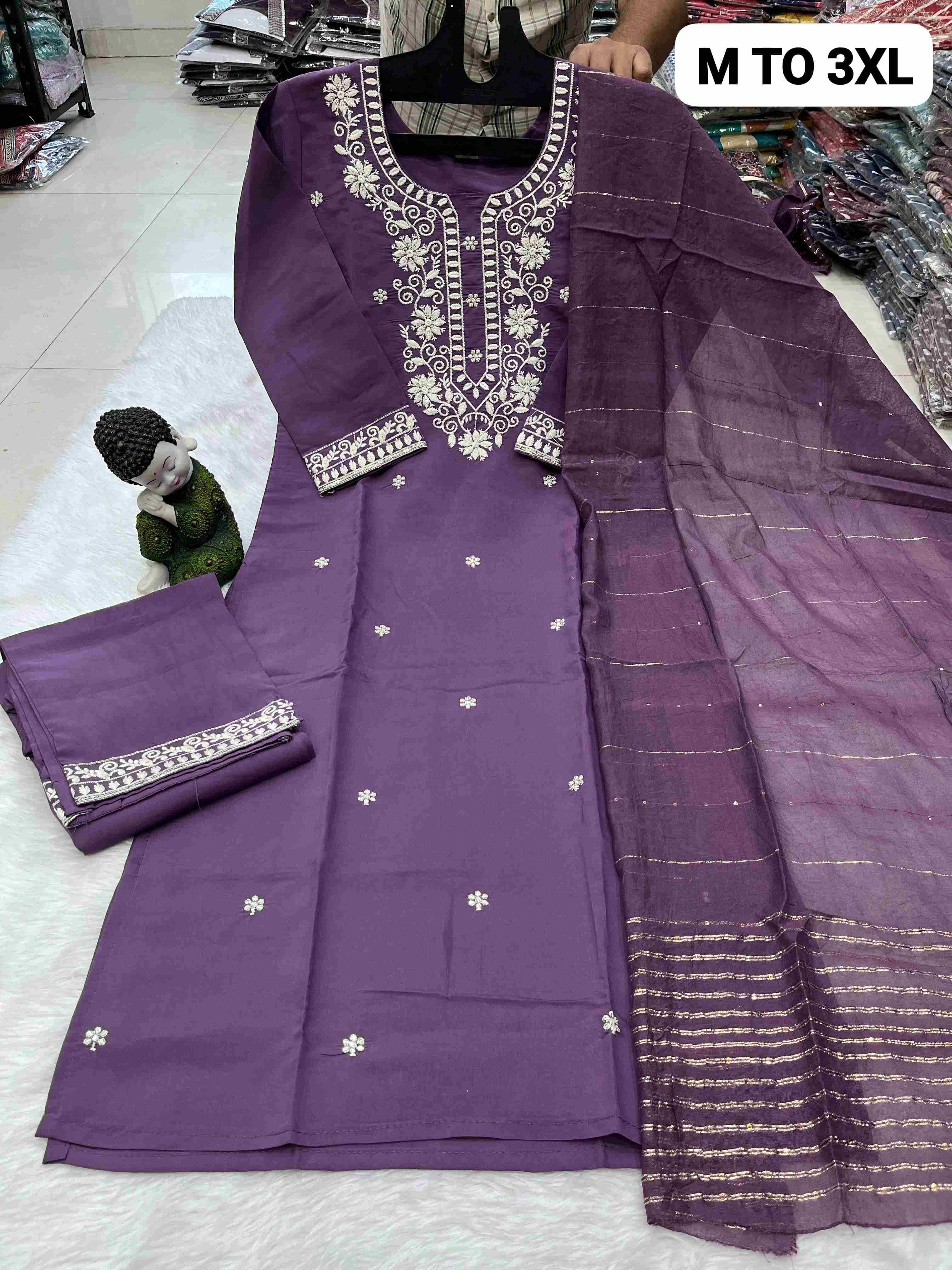 Ynf Heavy Roman Silk KESH258 VDA137 Suits & Dresses Wholesale Ladies Suits Palazzo Suit Party wear suits Manufacturer