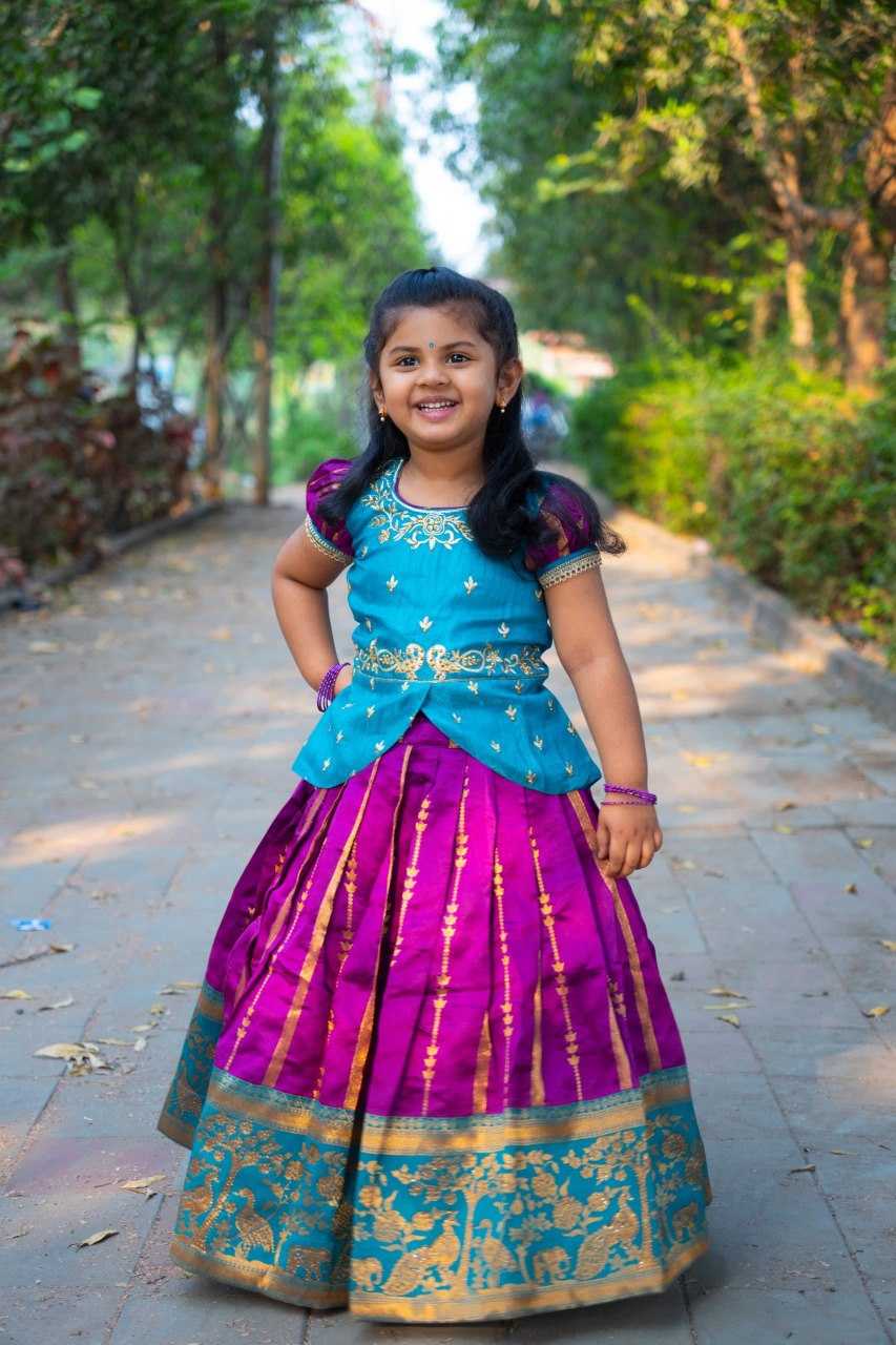 Ynf Jacquard KESH109 RRKT84 Kids Wear Wholesale Kids Lehenga Kids Traditional Outfits Baby Girl Lehenga Manufacturer