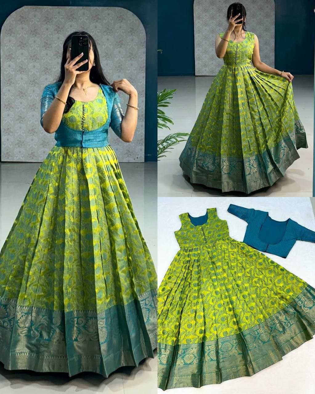 YNF KANJIVARAM SILK KESH372 2072 LEHENGA WHOLESALE BANARASI SILK FANCY LEHENGA MANUFACTURER