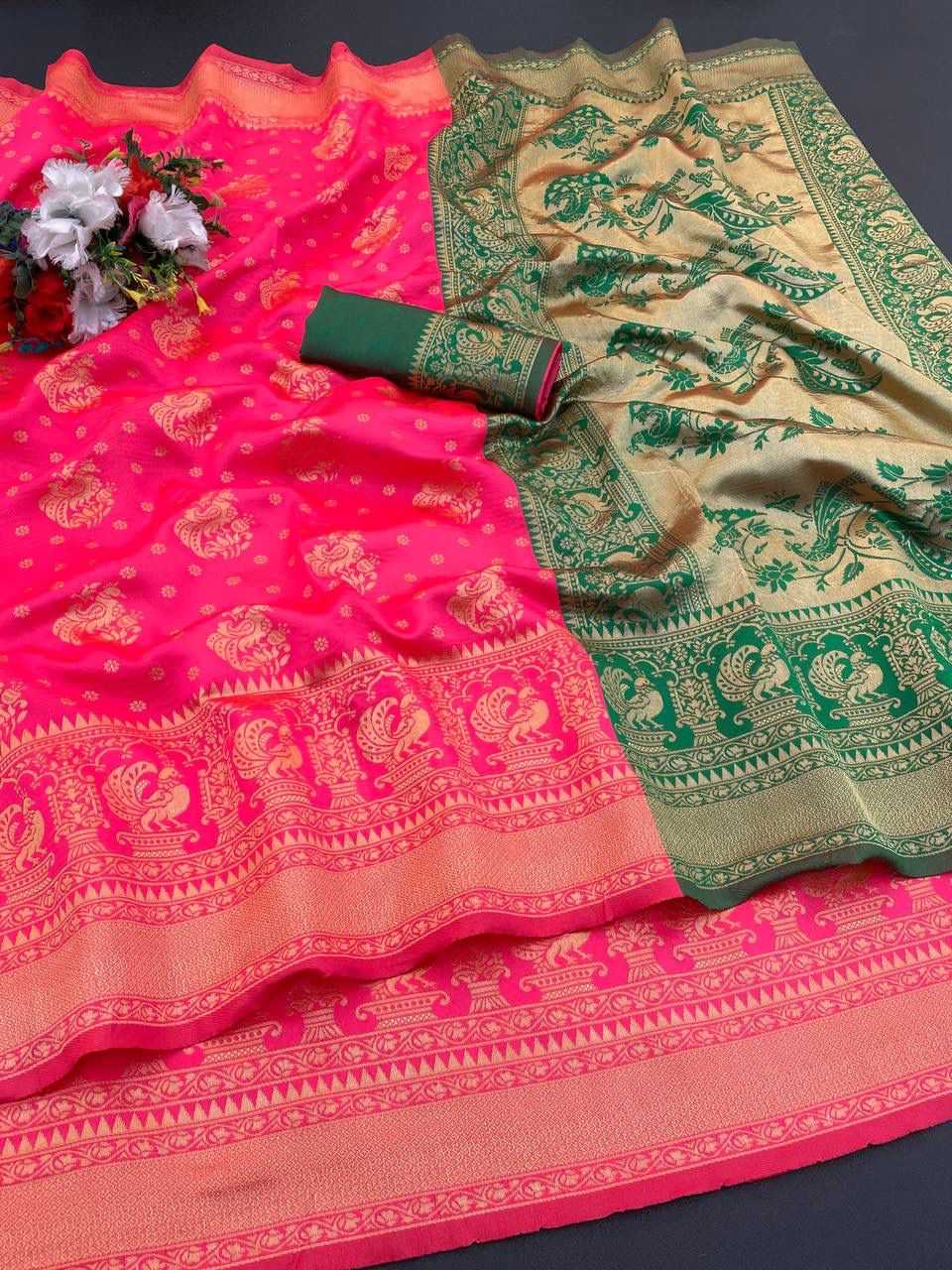 Ynf Lichi Silk RIN138 773 Sarees Wholesale Indian Sarees Silk Sarees Sarees With Blouse Manufacturer