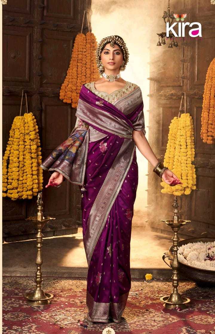 YNF PURE SILK KIRA KESH235 Kiki Silk CLOTHING BRANDS WHOLESALE SAREE MANUFACTURER