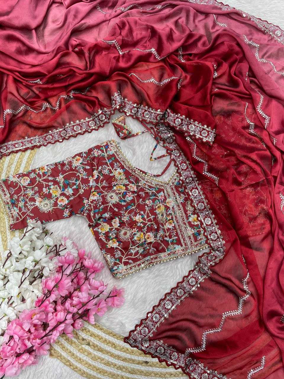 YNF RANGOLI RIN143 491 SAREES WHOLESALE SEQUINS ZARI WORK FANCY SAREES MANUFACTURER