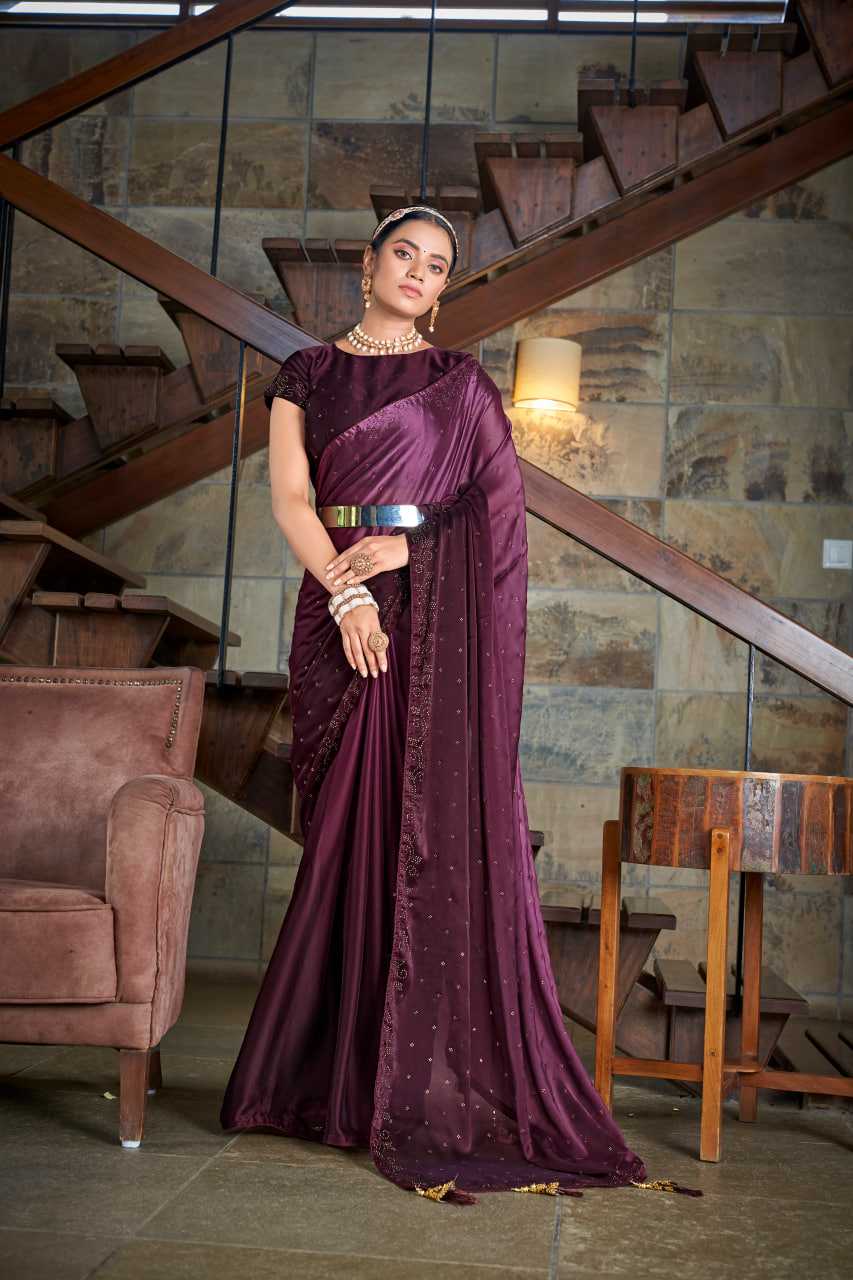 PURPLE SAREES