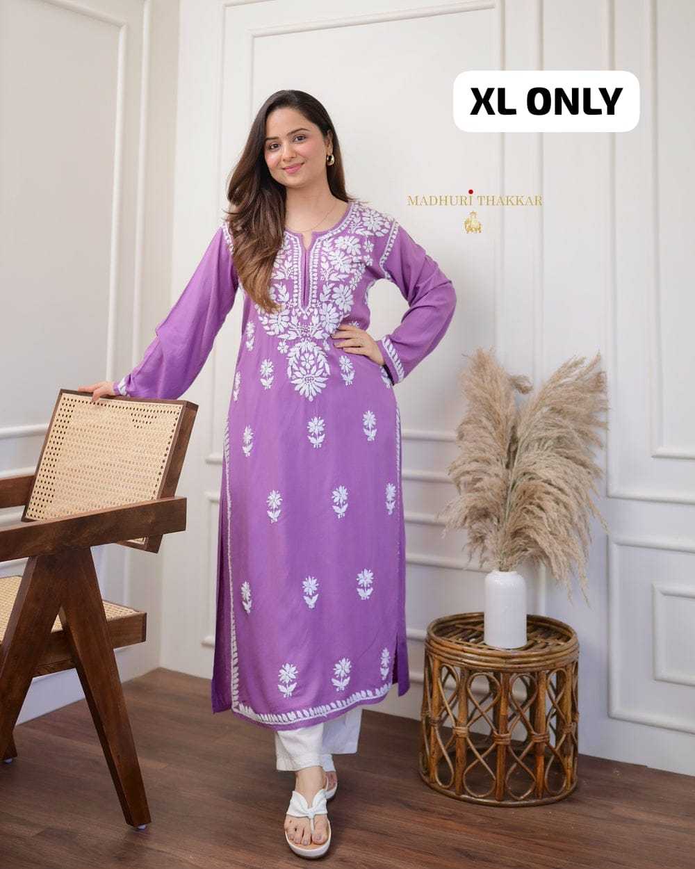 Ynf Reyon Cotton KESH258 VDA23 Kurti Wholesale Casual Kurtis Party Wear Kurtis Chikankari Kurtis Manufacturer