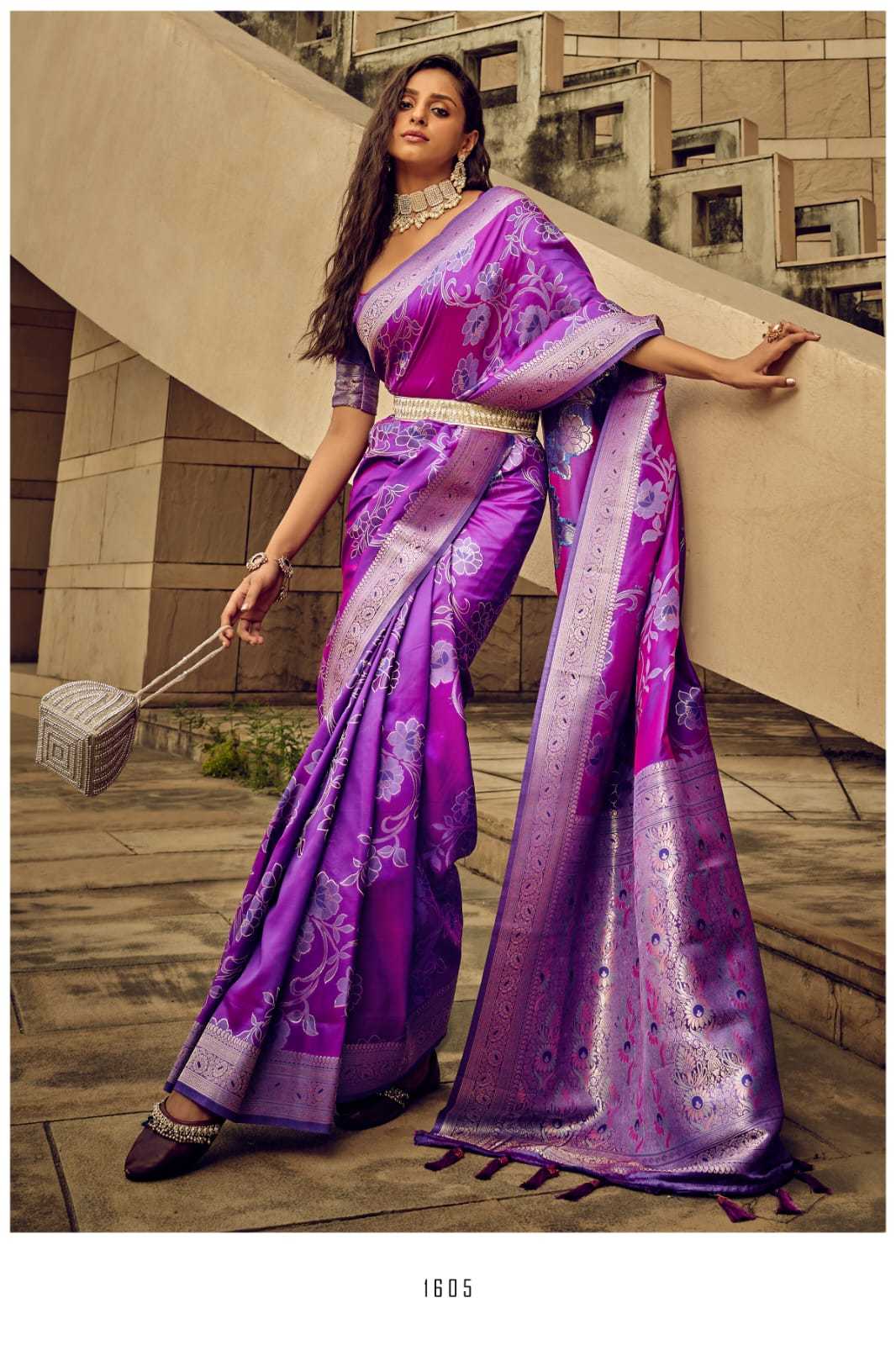 YNF SATIN KRESHVA KESH235 RF CLOTHING BRANDS WHOLESALE SAREE MANUFACTURER