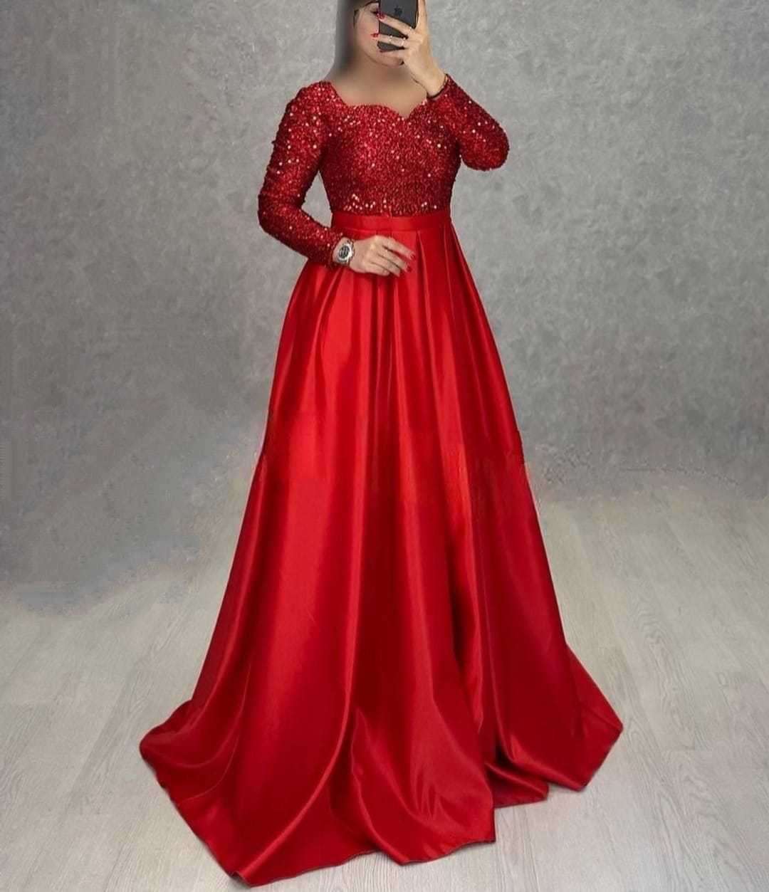 YNF SATIN PRI 3041 WHOLESALE GOWN MANUFACTURER