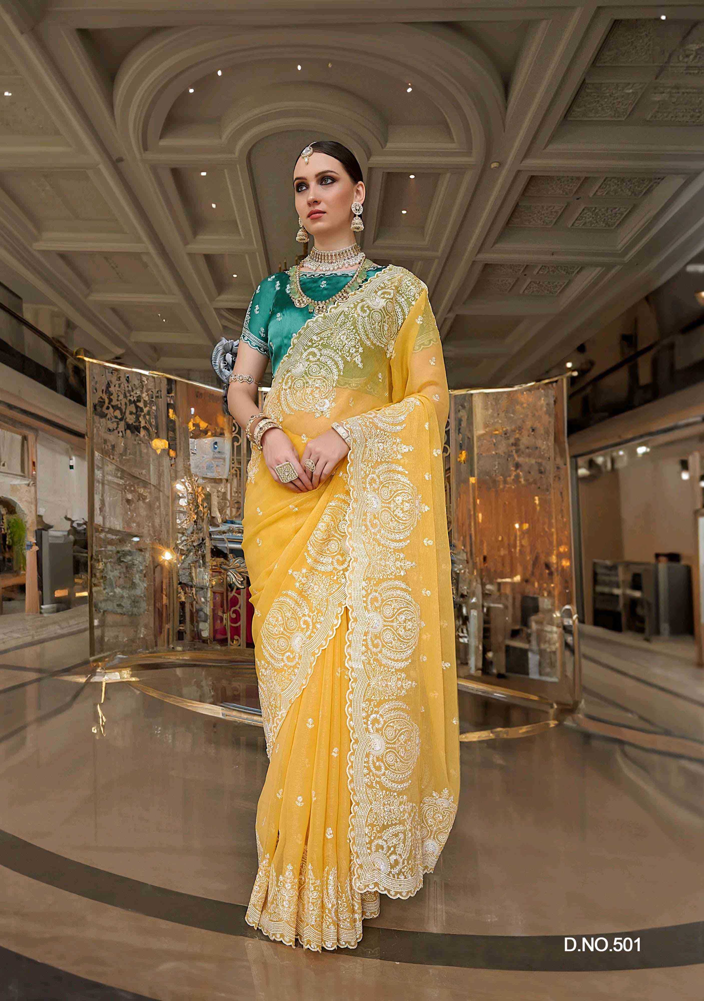 Ynf Shimmer silk RIN164 RRS116 Sarees Wholesale Party Wear Sarees Fancy Sarees Printed Sarees Sequence Sarees Embroidered Sarees Cutwork Saree Manufacturer