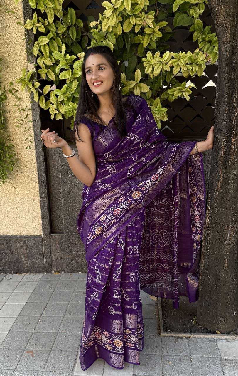 Ynf Silk Cotton KESH117 RWC67 Sarees Wholesale Printed Sarees Ladies Sarees Bandhani Sarees Manufacturer