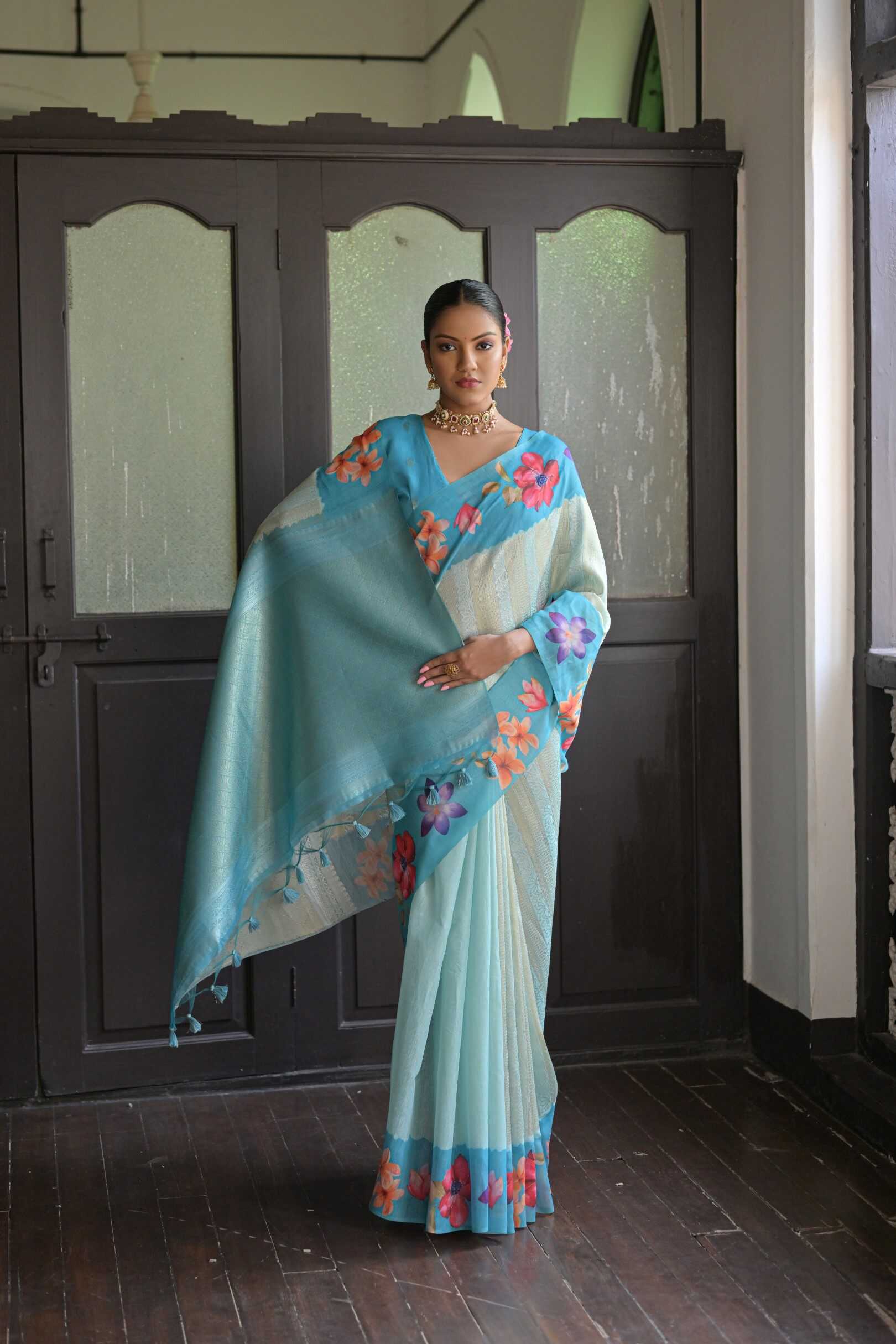 Ynf Soft Silk KESH166 SONITA FULL Silk Sarees Wholesale Soft Silk Sarees Printed Silk Saree Pure Zari Silk Sarees Manufacturer